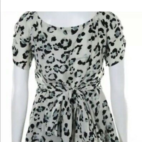 Nanette Lepore Wrap Leopard-Print Top - Picture 2 of 5